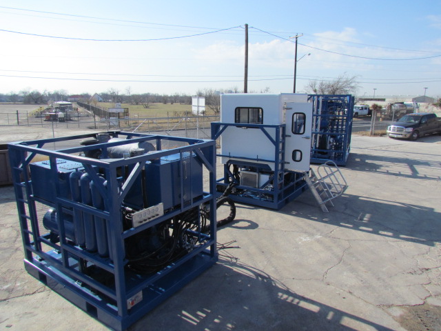 Four Skid Coiled Tubing Equipment