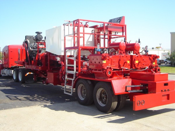 Twin Pump Trailer Unit