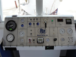 180k Nitrogen Unit Trailer Control Panel